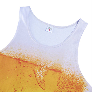 Débardeur de sport personnalisé pour homme, sublimation, haute qualité, vêtements de musculation, entraînement en salle de sport, gilet de sport, confort premium - Product Image 3