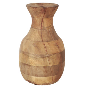 Wooden Flower <b>Vase</b> FV-020 | Handcrafted Home Decor <b>Vases</b> | Aqdus Saleem - Product Image 1