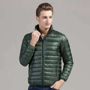 <b>Men</b> Custom Puffer <b>Jacket</b> Quilted Winter Outerwear Logo Embroidery Private Label Wholesale Manufacturer For USA <b>UK</b> Europe - Product Image 2