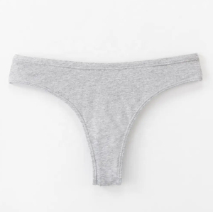 Culottes de bikini sexy unies 2026 pour femmes, taille personnalisée OEM, en tissu tricoté respirant, écologique, sans couture, avec logo personnalisé - Product Image 3