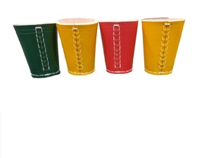 Service de conception OEM Usine Vente en gros Logo personnalisé 100% Cuir véritable Tasses à dés de haute qualité - Product Image 3