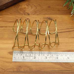 Gold Minimalist <b>Bangle</b> <b>Bracelet</b> Stackable Handmade Bohemian Chic Jewelry | Everyday Cuff | Gift for women - Product Image 2