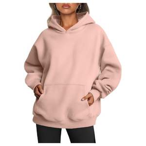 Sweat à capuche imprimé pour femme en polaire épaisse 100% polyester respirant et écologique, collection hiver 2025 – Personnalisation OEM/ODM avec logo sur mesure – Pull tendance - Product Image 1