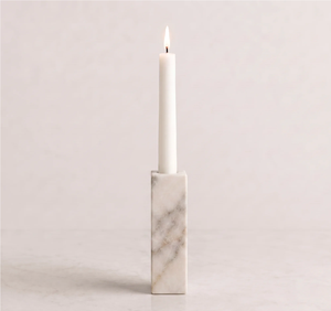 Marble <b>Candle</b> Holder Home Decoration <b>Small</b> Marble Stone Pillar Taper Tealight Holder Heat Resistant Home Decoration Tabletop Us - Product Image 1