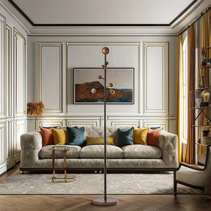 Perchero Multifuncional de Diseño Metálico Moderno para Apartamento, Mueble de Sala de Estar para Dormitorio y Pasillo - Product Image 2