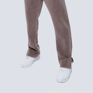 Ensemble de survêtement à capuche pour homme, couleur unie, sweat-shirt et pantalon décontractés, respirant, en coton, pour l'automne, coupe classique - Product Image 4