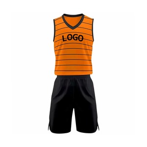 Uniforme de Baloncesto Personalizado Color Naranja para Adultos Unisex, Impresión por Transferencia de Calor, Logotipo y Patrón, Transpirable, Secado Rápido, 100% - Product Image 4