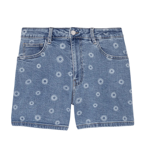 Shorts de cintura alta con control de abdomen para mujer, diseño de impresión por sublimación personalizada, shorts de impresión por sublimación personalizados al por mayor para mujer - Product Image 6