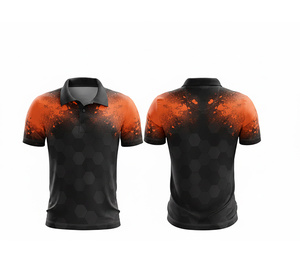 Custom Logo Sublimation Polo Shirt for Team Uniform Durable Stitching for Men Women Youth Quick-Dry Dry-Fit Active - Product Image 2