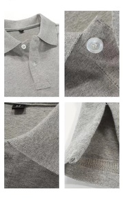 Men's Polo Shirts Fashion New Short Sleeve Men's Golf Shirts Quarter-Zip up <b>Classic</b> Casual Quick Dry Men's Polo Shirts For Sale - Product Image 4