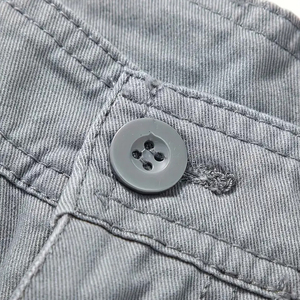 2026 In One Solid Gray Color Highest Quality OEM Service Wholesale Rate Outer Wear Soft Touch Material Men <b>Cargo</b> <b>Shorts</b> - Product Image 4