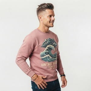 Sweat-shirt pour homme avec impression graphique exclusive, vêtements graphiques de qualité supérieure avec impression détaillée, tissu doux et confortable, personnalisable - Product Image 3