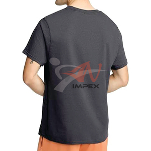 เสื้อยืดผู้ชายดีไซน์ล่าสุด ผ้าฝ้าย 100% แฟชั่นคุณภาพสูง เสื้อยืดผู้ชายสีตามสั่ง - Product Image 4