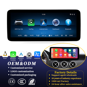 Pantalla de Navegación GPS Multimedia para Automóvil ZLH Linux para Mercedes Benz Clase A CLA <span class=keywords><strong>GLA</strong></span> W176 W117 <span class=keywords><strong>A180</strong></span> A200 2012-2018 con CarPlay Inalámbrico - Product Image 2