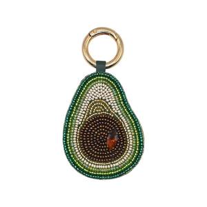 Brass Diamond Gemstone Beaded <b>Charms</b> Pendant Christian Gold Plated Wholesale - Product Image 2