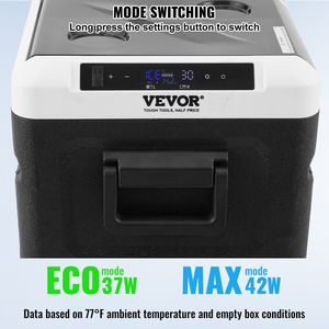 Doppia zona 38QT portatile frigorifero per auto con funzione di produzione del ghiaccio - Product Image 5