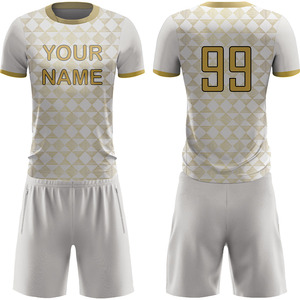 Indoor and Outdoor Football <b>Soccer</b> Set Sublimation Printing Football Jersey & Short Set with Team Name and Numbers - Product Image 3