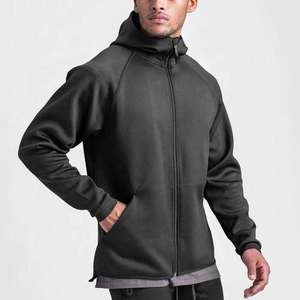 Ropa Deportiva Ecológica al Por Mayor, Material de Primera Calidad, Sudaderas con Capucha para Hombre, Color Sólido, Ropa de Gimnasio - Product Image 1