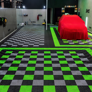 Dalles de sol modulaires emboîtables en plastique copolymère durable pour garage - Product Image 2