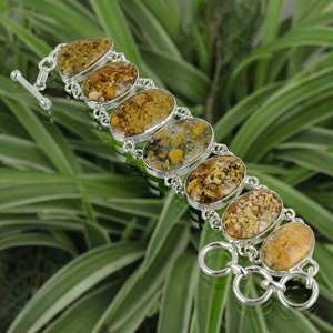 กำไลข้อมือเงินแท้ 925 ประดับพลอยอาเกต ทำมือ ปรับขนาดได้ ของขวัญเครื่องประดับธรรมชาติสำหรับผู้หญิง - Product Image 6