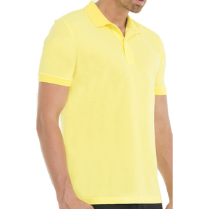 Men Polo <b>Shirt</b> 3/4 Sleeves Polyester Cotton Blend Fabric Button Up <b>Collar</b> <b>T</b> <b>shirt</b> - Product Image 6