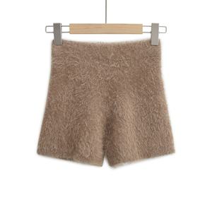 Shorts de Mohair Suaves de Punto para Mujer, Shorts Casuales de Punto Peludo para Primavera e Invierno - Product Image 5