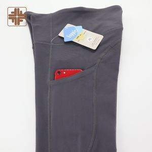 ชุดกางเกงรัดรูปเอวสูงสำหรับผู้หญิงกางเกงเลกกิ้งเล่นโยคะน้ำหนักเบา - Product Image 3