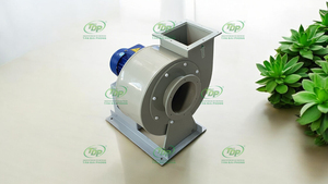 Ventilador Centrífugo Industrial de Polipropileno, 1.1kW, Flujo de Aire de 1332-2634 M/h, 220V/380V, para Plantas Químicas - Product Image 1