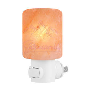 Lámpara de Sal del Himalaya Más Vendida, Lámpara de Sal del Himalaya de Cristal Natural, Decoración para el Hogar, Luz Cálida - Product Image 2