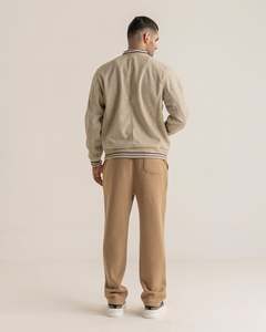 Veste classique pour homme sur mesure, style universitaire, veste bomber de baseball, vêtement d'extérieur décontracté, qualité supérieure - Product Image 3
