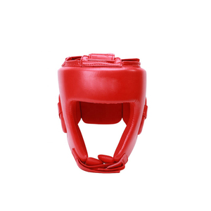 Protectores de cabeza de cuero personalizados, resistentes a los golpes, para niños, con tres capas, cascos de boxeo juveniles duraderos. - Product Image 1