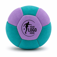 Sac de kick-ball artisanal à 12 panneaux, écologique et populaire, pour l'entraînement au footbag freestyle, les sports de plein air et le jonglage