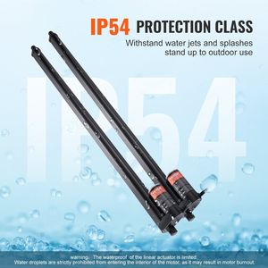 2 pezzi attuatore lineare ad alta velocità da 30 pollici 0.35/s attuatore di movimento 12V 220lbs/1000N per TV/tavolo/divano di sollevamento protezione IP54 - Product Image 4