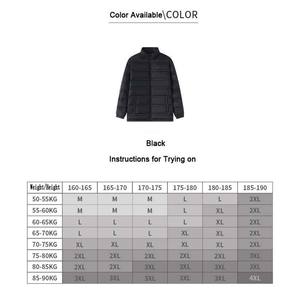 Vente chaude 2025 vêtements d'extérieur d'hiver pour hommes chauds grande taille veste bouffante col haut hommes vestes manteaux pour hommes OEM - Product Image 5