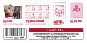 IVE - [IVE SECRET] (Versión EVIL CUPID) (Plataforma ver.) - Product Image 4