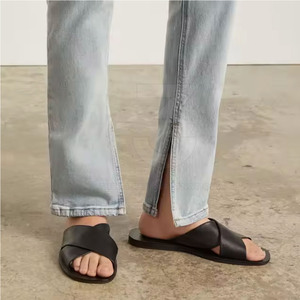 Pantalones Vaqueros Elegantes de Corte Moderno para Mujer, Mezclilla de Alta Calidad con Servicio OEM y Precio Competitivo al por Mayor - Product Image 6