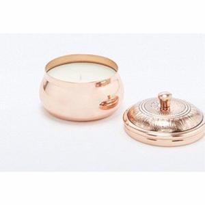 Luxury Metal Gold Candle Holder Luxury Nordic Matte White Metal Candle <b>Jar</b> with Gold Rim Base for Wedding Home <b>Decor</b> <b>Jars</b> - Product Image 3