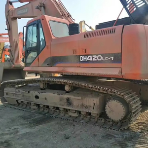 Excavadora Usada Original de Corea del Sur Doosan DH420LC-7, Gran Tamaño, Pocas Horas de Trabajo, DH420 DX420 - Product Image 5