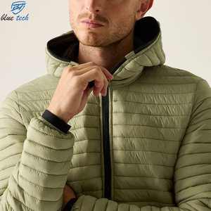 Wholesale <b>Men's</b> Quilted Winter <b>Jacket</b> <b>Lightweight</b> Insulated Puffer Coat Stand Collar Full Zip Casual Outdoor Fashion <b>Jacket</b> - Product Image 5
