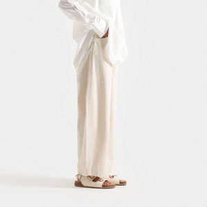 Pantalones Casuales de Alta Calidad para Mujer, Talla Grande, para Todas las Temporadas, Personalizados, de Cintura Media, Pierna Ancha, Transpirables y Elegantes para el Invierno - Product Image 2