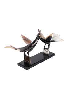 Juego de Figuras de Aves de Cuerno de Búfalo Natural de Primera Calidad con un Toque Elegante para Decoración de Mesa de Centro en Sala de Estar, al Precio Más Bajo - Product Image 6