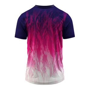 Maillot de football rayé personnalisé à col en V avec impression de logo – Vente en gros, directement de l'usine - Product Image 3
