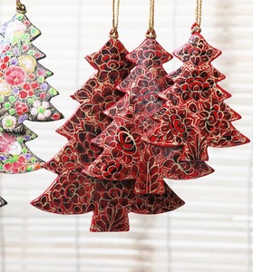 Adornos de Madera para Árbol de Navidad, Hechos a Mano, Tradicionales, para Decoración DIY - Product Image 5