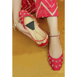 Khussa para Mujer, Nuevo Diseño, Última Moda, con Logotipo Personalizado, Bordado a Mano, Estilo Indio Pakistaní, Jutti - Product Image 3