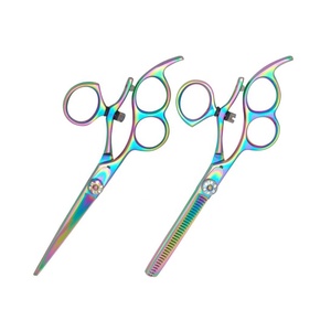 Ciseaux de barbier professionnels en acier inoxydable les plus vendus, avec vis réglable et pointe de lame affûtée pour la coupe de cheveux et le toilettage en salon - Product Image 2