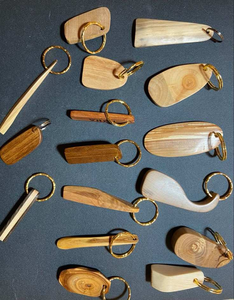 Porte-clés personnalisé en acier inoxydable et bois naturel, gravé au laser avec logo, étanche et écologique, vente en gros d'usine - Product Image 4