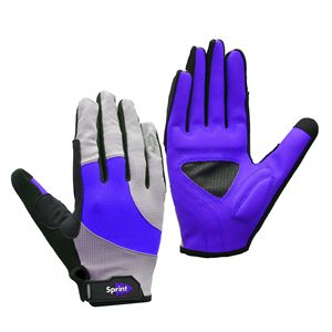 Guantes de Ciclismo Negros de Dedo Completo, Transpirables, Antideslizantes, con Gel en la Palma, para Ciclismo y Deportes al Aire Libre - Product Image 4