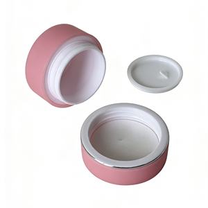 <span class=keywords><strong>Pot</strong></span> cosmétique en plastique PP 15g, finition mate, anneau argenté, anti-fuite, pour crème <span class=keywords><strong>visage</strong></span> et yeux, emballage personnalisé pour soins de la peau - Product Image 4