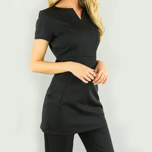 Uniforme de Trabajo de Diseño Moderno para Esteticistas, Masajistas, Terapeutas de Spa, Salones de Belleza y Salones de Uñas - Product Image 4