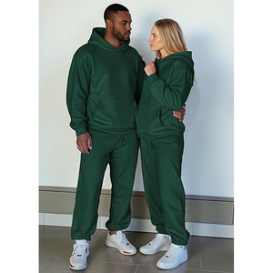 Conjunto Deportivo de Algodón para Hombre, Sudadera con Capucha y Pantalones Deportivos, Ropa Deportiva Informal para Correr, Uso Diario - Product Image 4